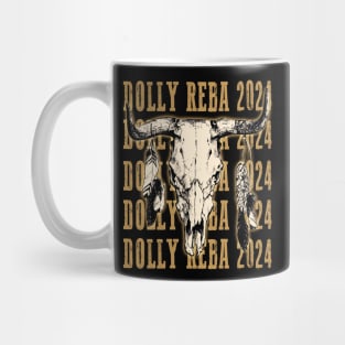 Dolly & Reba '24: Stylish Tee Supporting Two Country Icons Mug